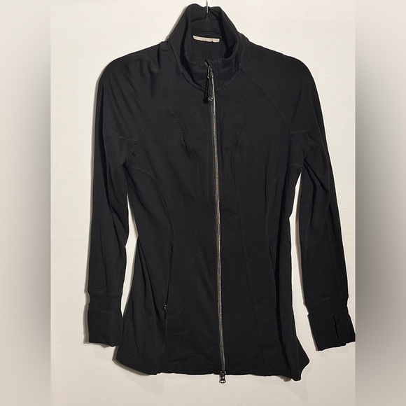 Athleta Shanti Running Jacket // Black Athletic Sz M/L - Picture 3 of 12